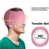 Gel Migraine Relief Cap 360Â° Hot Cold Headache Ice Hat Reusable Stress Pressure Mask Cold Therapy Head Wrap for Tension Headache Relief