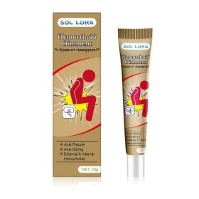 Hemorrhoids Remove Herbal Cream Relief Piles Pain Reduce Itching,Natural Herbal Hemorrhoids (Option: Yellow)