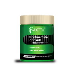 NAD Cellular Renewal Capsules 80 Capsules 2 Month Cellular Revitalization Cycle Triple Defense For Skin Elasticity Cognitive Boost Immune Resilience (Option: 80 capsules)